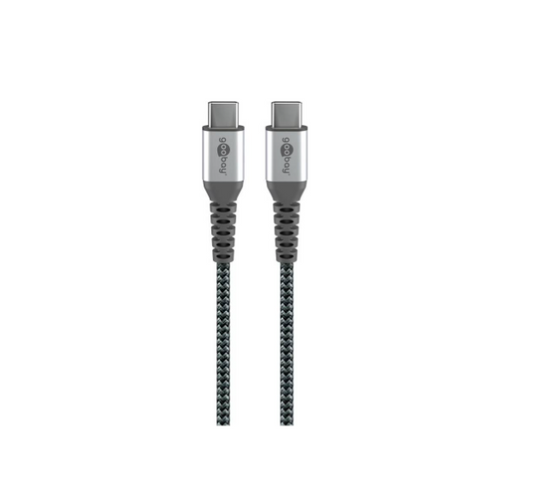 Goobay USB-C-kabel 60W – 2 meter